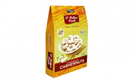 D'nature Fresh Roasted & Salted Cashewnuts   Box  200 grams